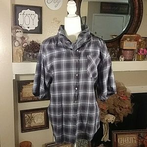 Vince extra small plaid dress